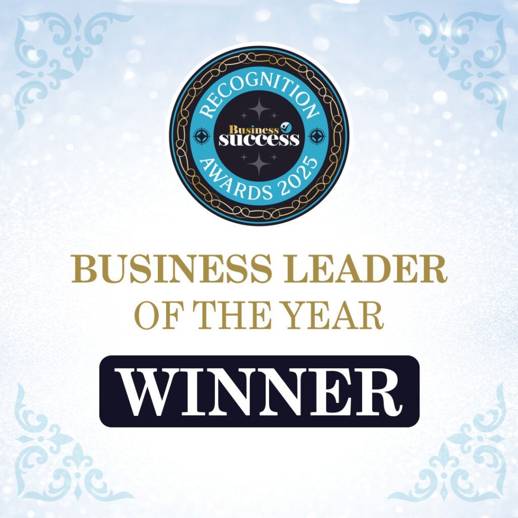 Business Leader of the Year Winner Business Success Awards
