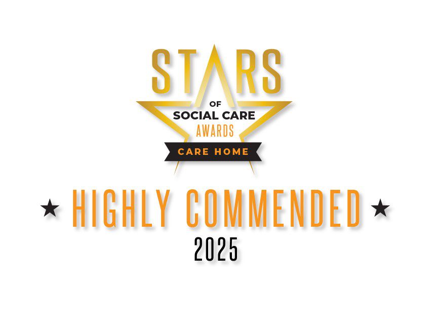 2025 Stars of Social Care Awards Care Home Highly Commended
