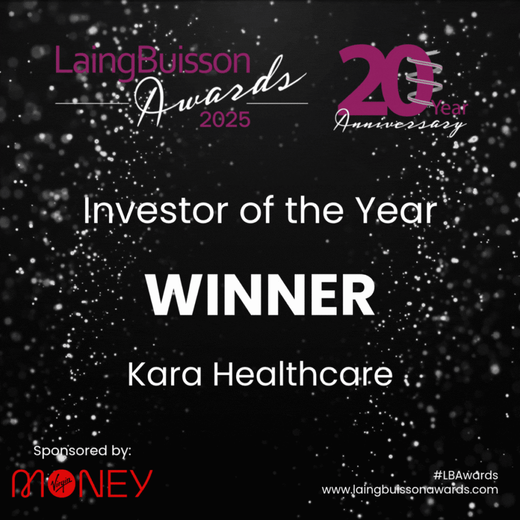 Kara Healthcare named LaingBuisson Investor of the Year