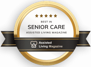 Best in Senior Care Award Assisted Living Magazine Badge