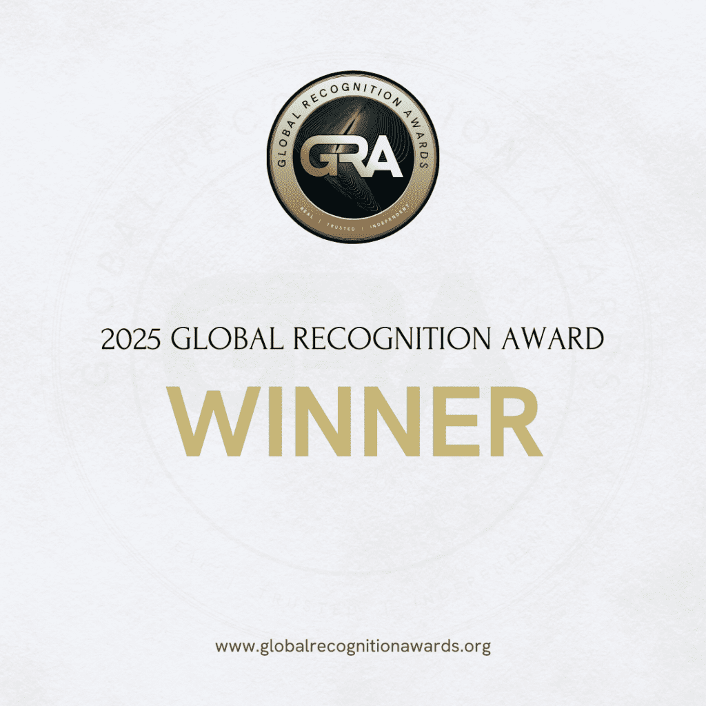 2025 Global Recognition Award Winner Badge GRA Winner Seal